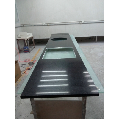 czarny akryl Solid Surface